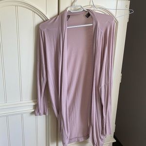 Light Pink Long Cardigan